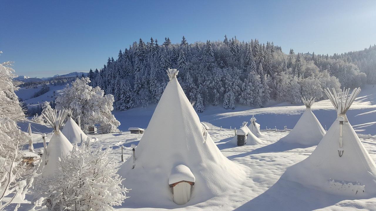 Village Tipi La Féclaz Exterior foto