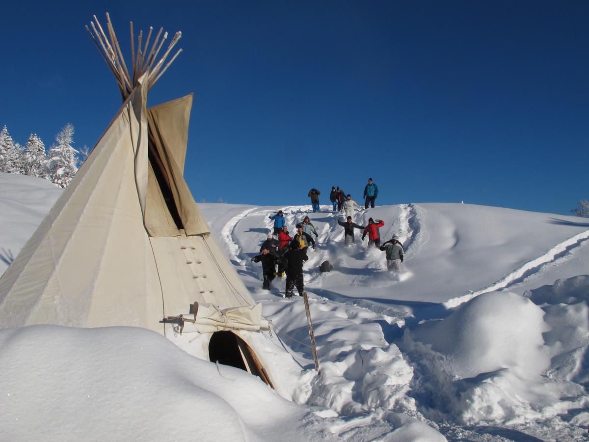 Village Tipi La Féclaz Exterior foto